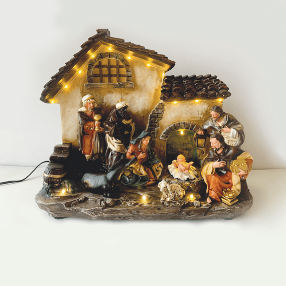 Коледна декорация LED NATIVITY X0314 Aca Lighting 3xAA | Osvetlenieto.bg