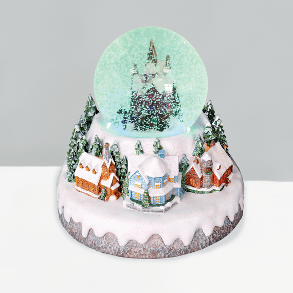 Коледна декорация SNOWY VILLAGE X0321 Aca Lighting | Osvetlenieto.bg