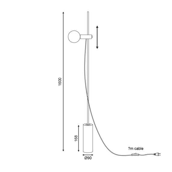 Лампион HERA OD581F160W Aca Lighting 1xE14 | Osvetlenieto.bg