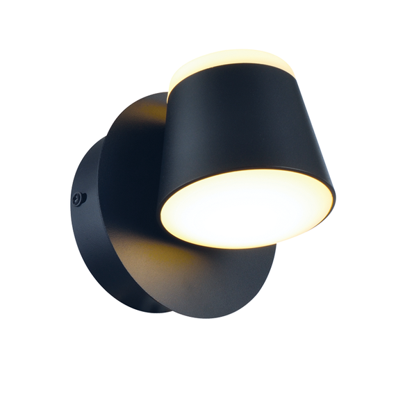 LED Аплик LUCIDO V83LEDW13BK Aca Lighting 8W 3000K | Osvetlenieto.bg