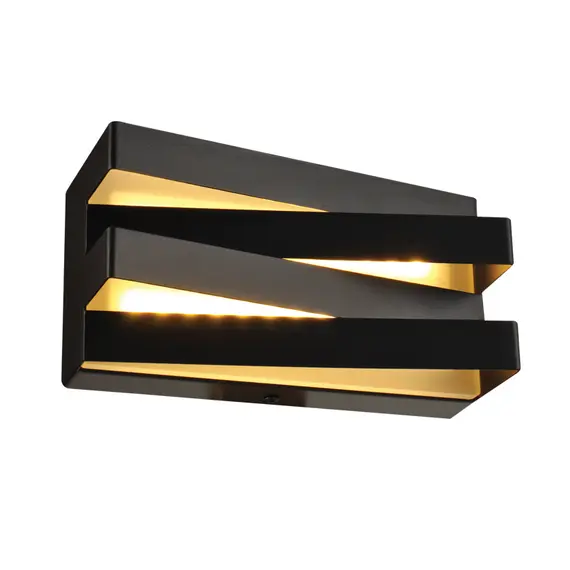 LED Аплик MILANO V80LEDW20BK Aca Lighting 12W 3000K | Osvetlenieto.bg