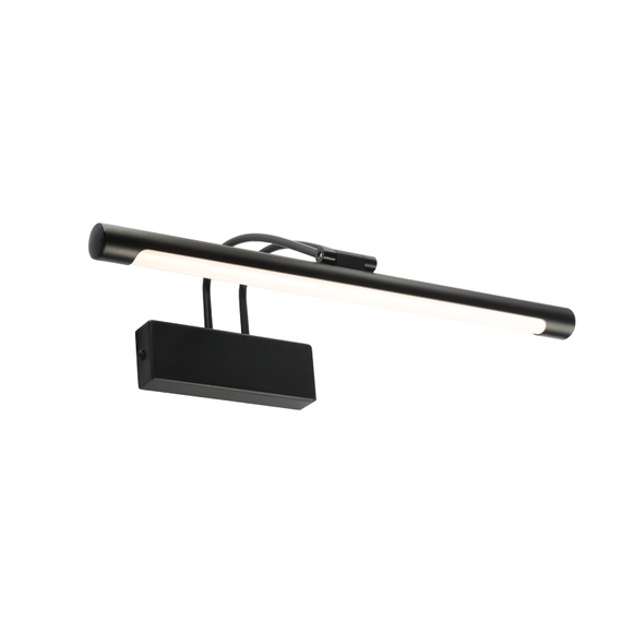 LED Аплик за баня ARIA PN17LEDW40BK Aca Lighting 8W 3000K | Osvetlenieto.bg