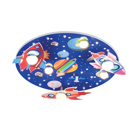 LED Детски плафон NASA ZM53LEDC50 Aca Lighting 18W 3000K | Osvetlenieto.bg