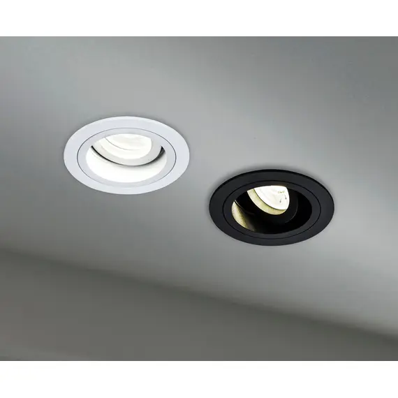 Луна за вграждане черна Akron Maytoni DL025-2-01B 1xGU10 | Osvetlenieto.bg