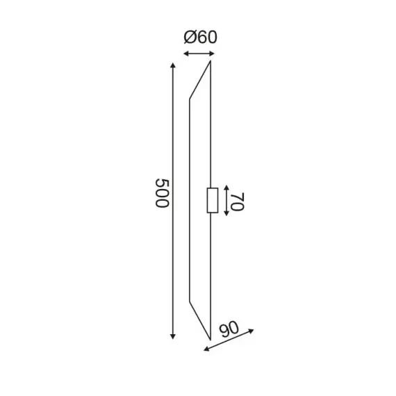 Модерен аплик TITAN V362952WWG Aca Lighting 2xGU10 | Osvetlenieto.bg