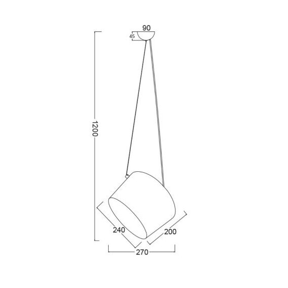 Модерен полилей NOVA OD8002MS Aca Lighting 1xE27 | Osvetlenieto.bg Модерен полилей NOVA OD8002MS Aca Lighting 1xE27 | Osvetlenieto.bg