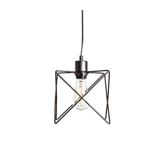 Пендел ANDY KS1462P1BK Aca Lighting 1xE27 | Osvetlenieto.bg