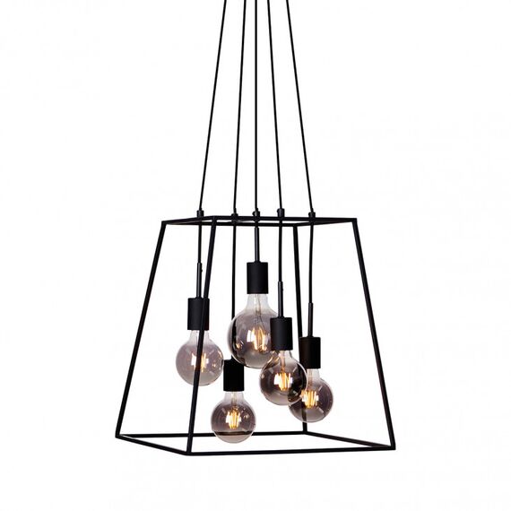 Полилей ALMODOVI PND-11532-5-BL Italux 6xE27 | Osvetlenieto.bg