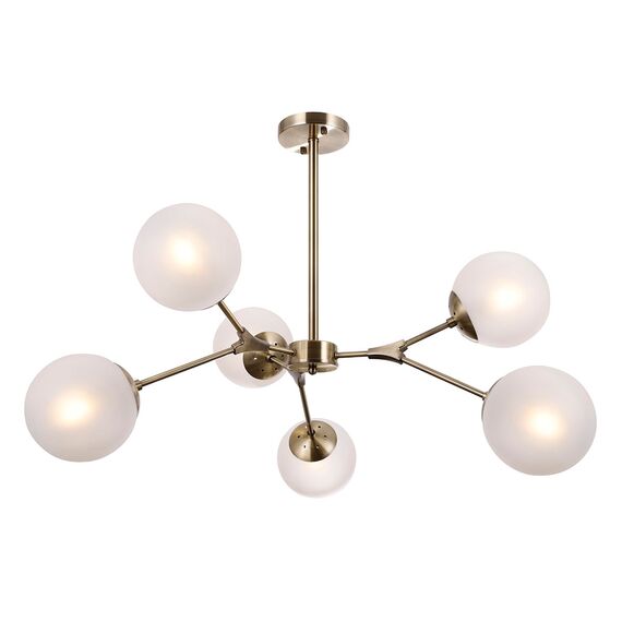 Полилей ANNES PND-56980-6B Italux 6xE14 | Osvetlenieto.bg