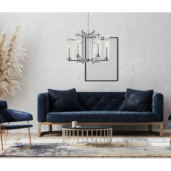 Полилей ASPEN PND-31186-6A-CH Italux 6xE14 | Osvetlenieto.bg