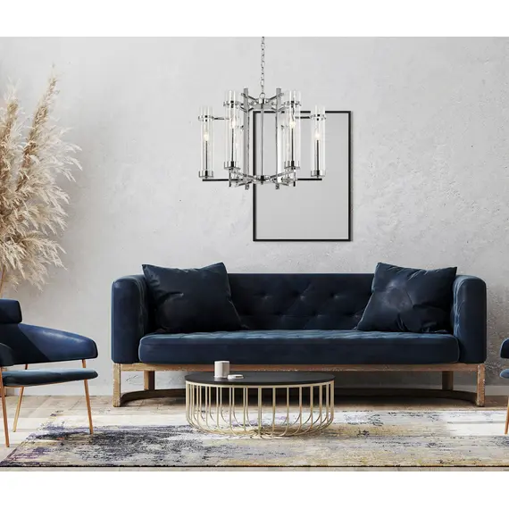 Полилей ASPEN PND-31186-6A-CH Italux 6xE14 | Osvetlenieto.bg