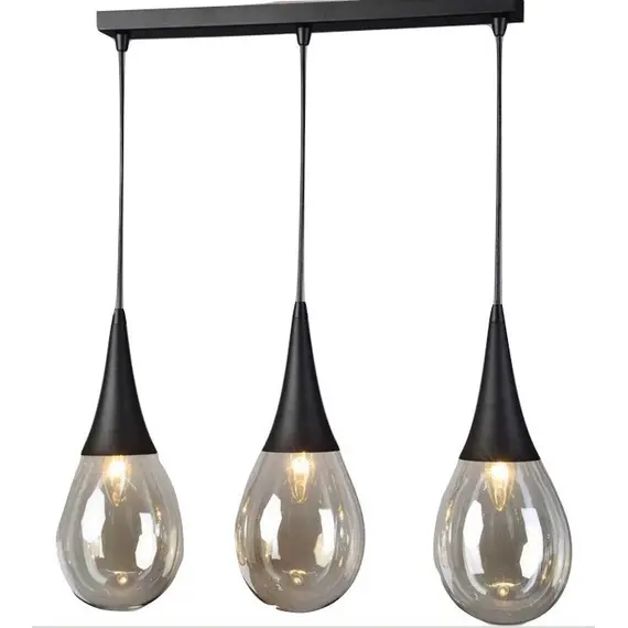 Полилей ATENA OD53423SBK Aca Lighting 3xE14 | Osvetlenieto.bg