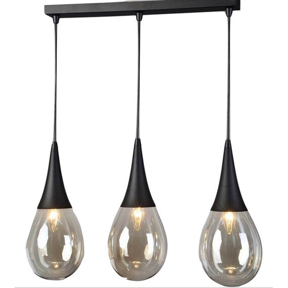 Полилей ATENA OD53423SBK Aca Lighting 3xE14 | Osvetlenieto.bg