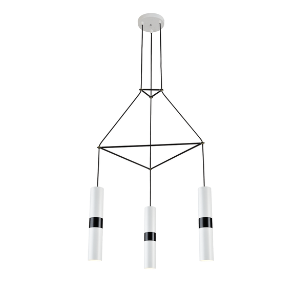Полилей DA VINCI HM853P56WH Aca Lighting 3xGU10 | Osvetlenieto.bg