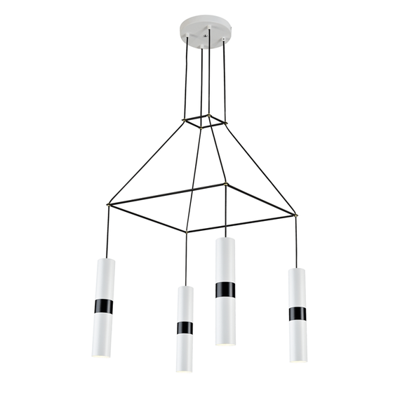 Полилей DA VINCI HM854P56WH Aca Lighting 4xGU10 | Osvetlenieto.bg