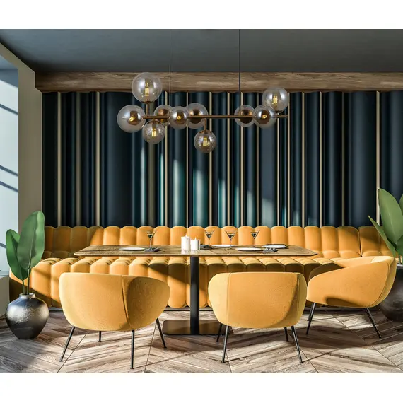 Полилей FRONTERA PND-40423-10A Italux 10xG9 | Osvetlenieto.bg