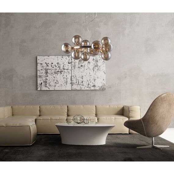 Полилей MARBELIO PND-6161-15 GO+CO Italux 15xG9 | Osvetlenieto.bg