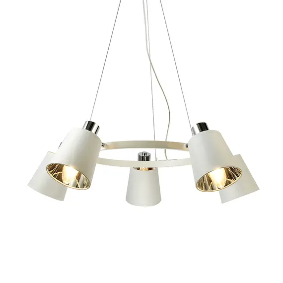 Полилей NORMA EG215P73WH Aca Lighting 5xE14 | Osvetlenieto.bg