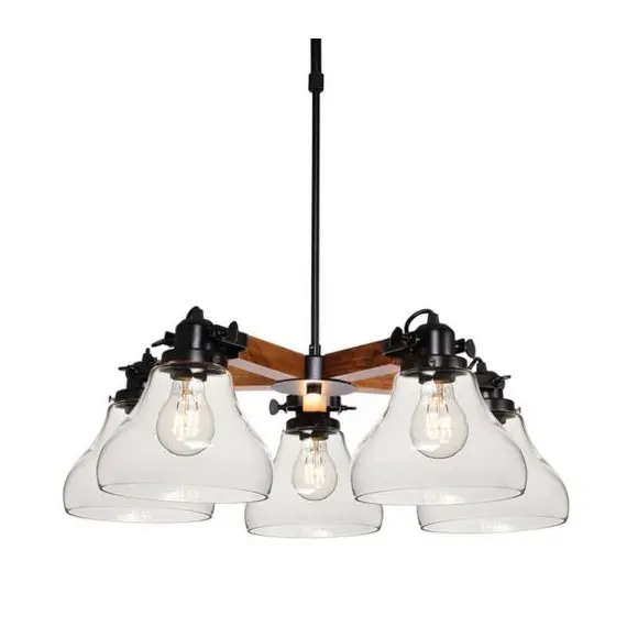 Полилей PARALIA OD905005P Aca Lighting 5xE27 | Osvetlenieto.bg