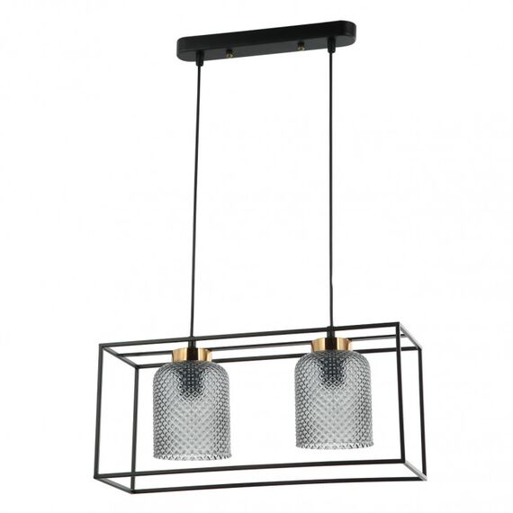 Полилей SINELLA PND-23231-2-BK+SG Italux 2xE27 | Osvetlenieto.bg