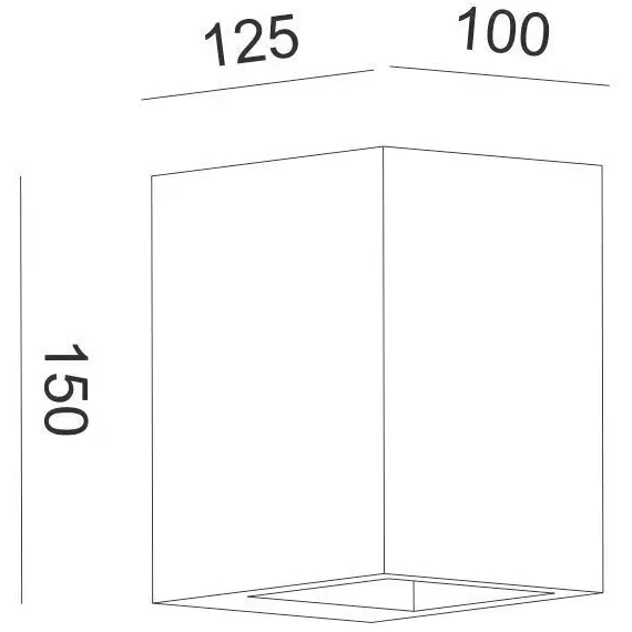 Аплик BLOCK G85231W Aca Lighting 1xG9 | Osvetlenieto.bg