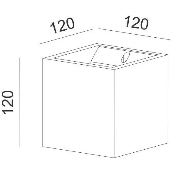 Аплик BLOCK GC85141W Aca Lighting 1xG9 | Osvetlenieto.bg