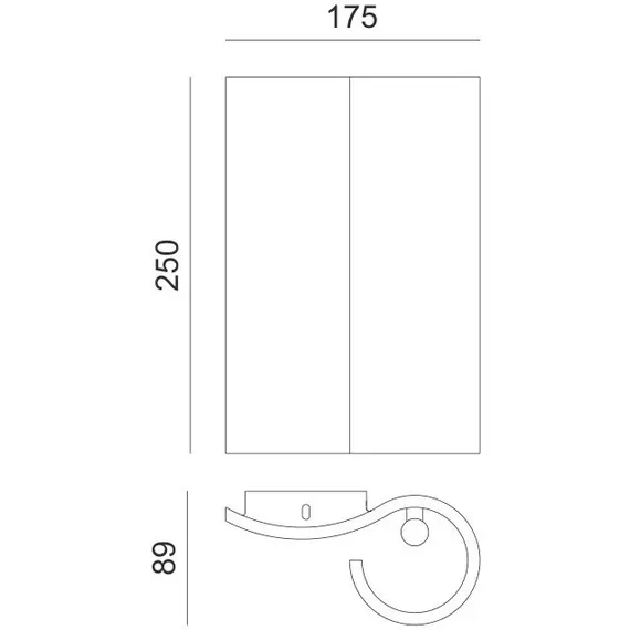 Аплик BOEK G85612W Aca Lighting 2xG9 | Osvetlenieto.bg