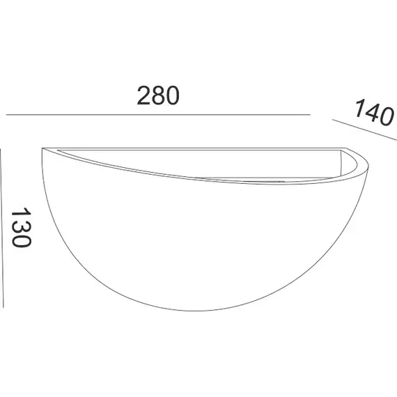 Аплик HERLO G85211W Aca Lighting 1xE27 | Osvetlenieto.bg