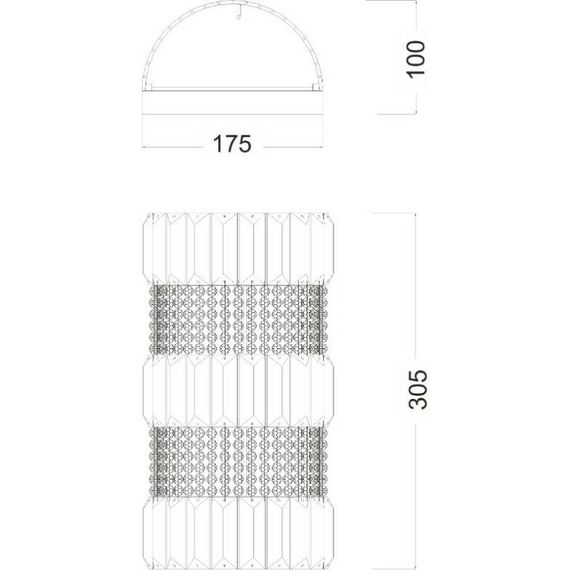 Аплик LINDA WC1523 Aca Lighting 3xG9 | Osvetlenieto.bg