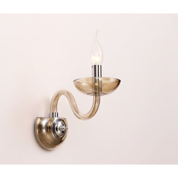 Аплик LUNARIA BLK82181WCNC Aca Lighting 1xE14 | Osvetlenieto.bg