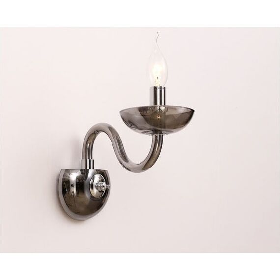 Аплик LUNARIA BLK82181WSGC Aca Lighting 1xE14 | Osvetlenieto.bg