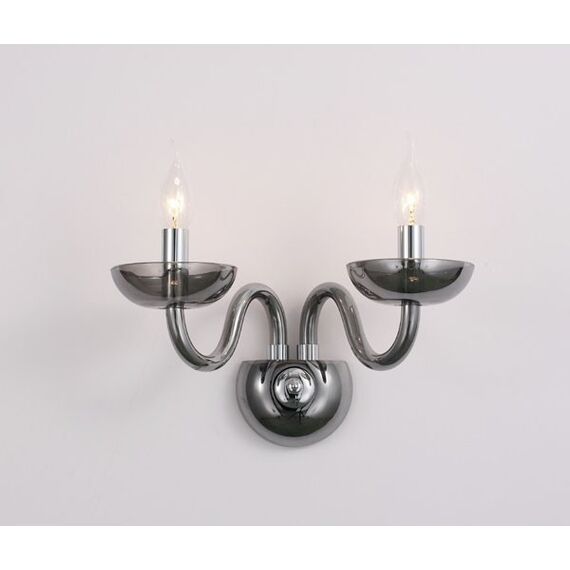 Аплик LUNARIA BLK82182WSGC Aca Lighting 2xE14 | Osvetlenieto.bg