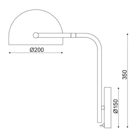 Аплик OCEANUS ML306061W Aca Lighting 1xE27 | Osvetlenieto.bg