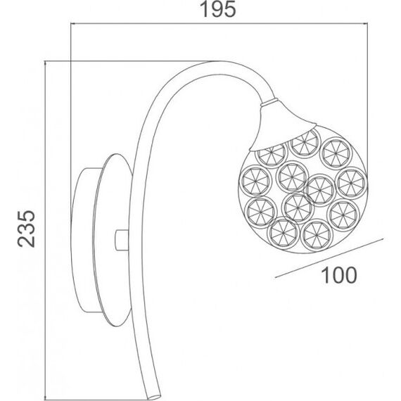 Аплик SKYLAR AD2012001W Aca Lighting 1xG9 | Osvetlenieto.bg Аплик SKYLAR AD2012001W Aca Lighting 1xG9 | Osvetlenieto.bg