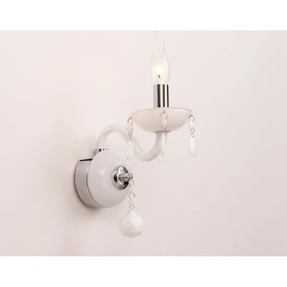 Аплик TULIA BLK82041WWC Aca Lighting 1xE14 | Osvetlenieto.bg