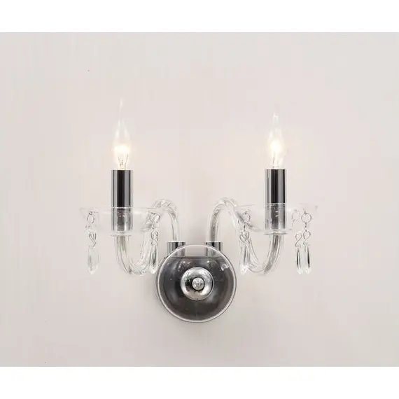 Аплик TULIA BLK82042WCC Aca Lighting 2xE14 | Osvetlenieto.bg