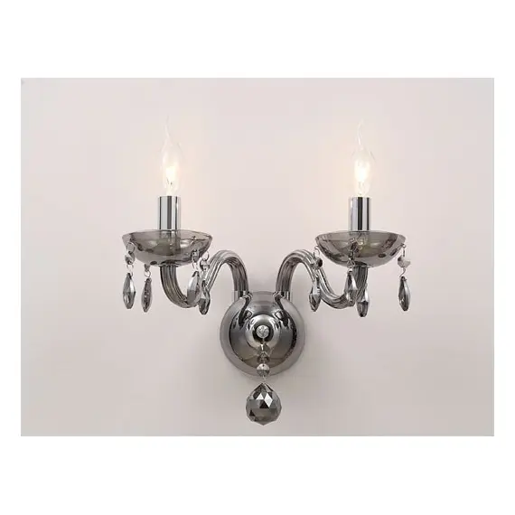 Аплик TULIA BLK82042WSGC Aca Lighting 2xE14 | Osvetlenieto.bg