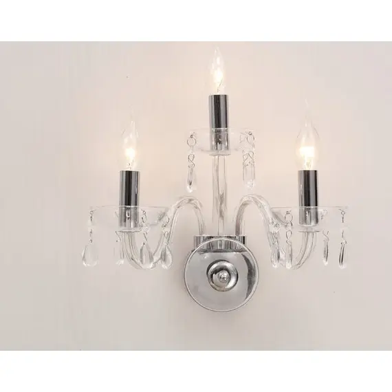 Аплик TULIA BLK82043WCC Aca Lighting 3xE14 | Osvetlenieto.bg