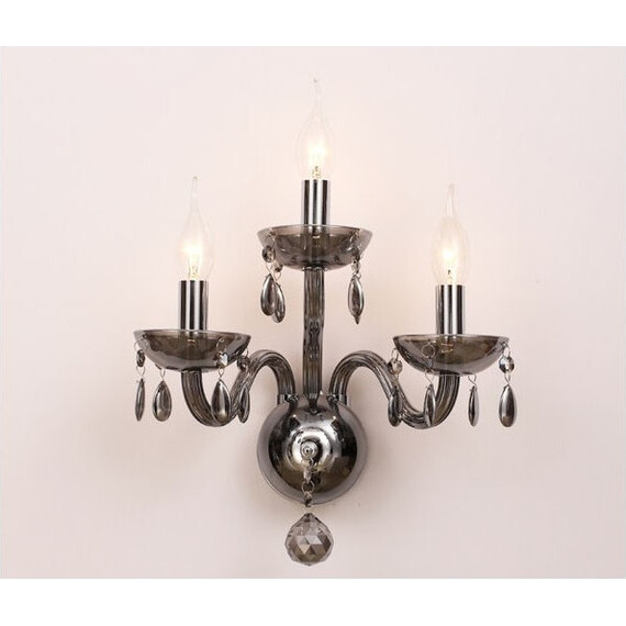 Аплик TULIA BLK82043WSGC Aca Lighting 3xE14 | Osvetlenieto.bg