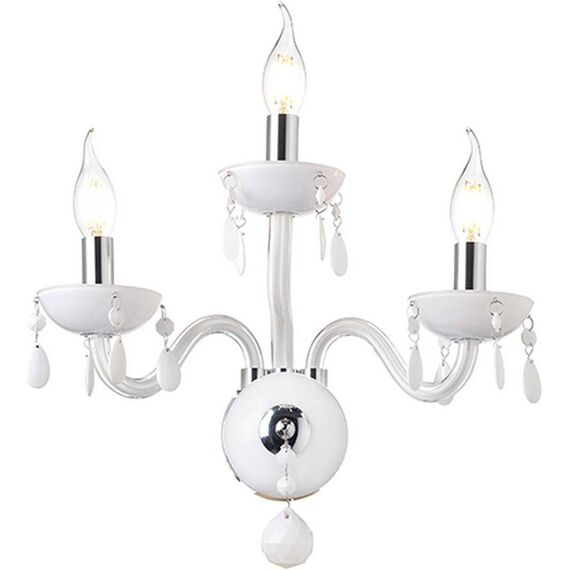 Аплик TULIA BLK82043WWC Aca Lighting 3xE14 | Osvetlenieto.bg