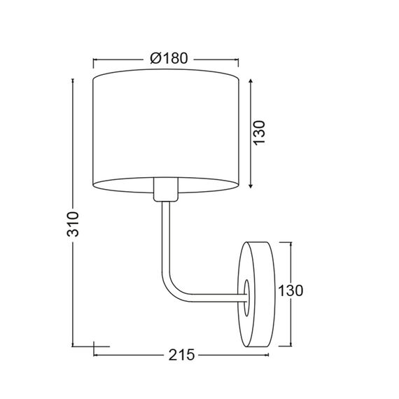 Аплик YASMINE OD6508WBK Aca Lighting 1xE27 | Osvetlenieto.bg Аплик YASMINE OD6508WBK Aca Lighting 1xE27 | Osvetlenieto.bg
