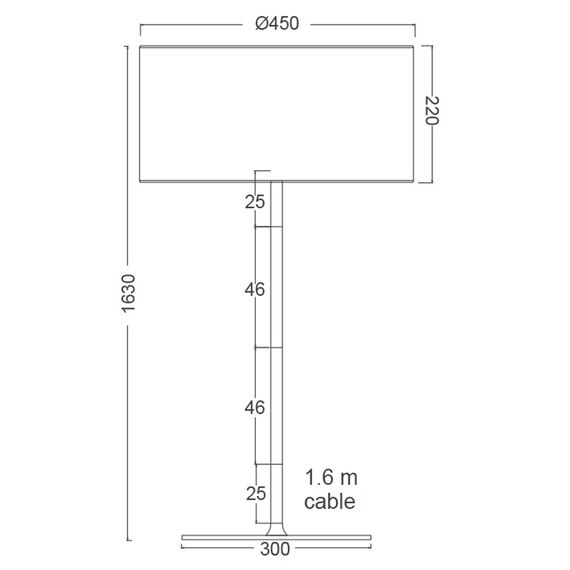 Лампион YASMINE OD6508FWH Aca Lighting 1xE27 | Osvetlenieto.bg Лампион YASMINE OD6508FWH Aca Lighting 1xE27 | Osvetlenieto.bg