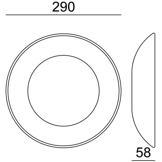 LED Аплик PLACA G9525LED Aca Lighting 4W 3000K | Osvetlenieto.bg