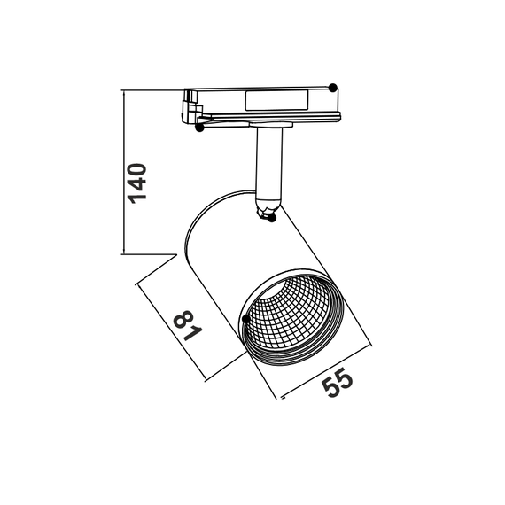 LED Прожектор 2L ACA ZUNO ZUNO740G2 7W 4000K | Osvetlenieto.bg