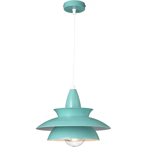 Пендел BROOKLYN KS07881PMT Aca lighting 1xE27 | Osvetlenieto.bg