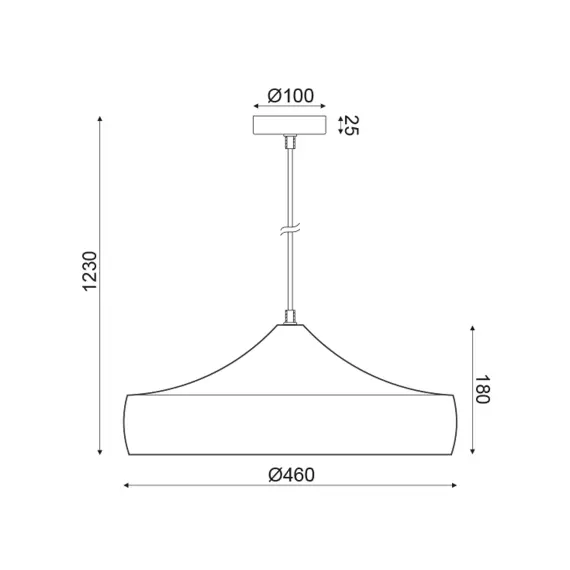 Пендел CALIPHATE KS07961PKG Aca Lighting 1xE27 | Osvetlenieto.bg
