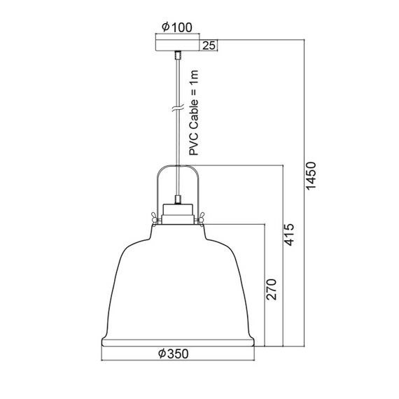 Пендел ERNEST KS212635P Aca Lighting 1xE27 | Osvetlenieto.bg Пендел ERNEST KS212635P Aca Lighting 1xE27 | Osvetlenieto.bg