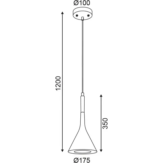 Пендел EVEREST V36174CE Aca Lighting 1xE14 | Osvetlenieto.bg