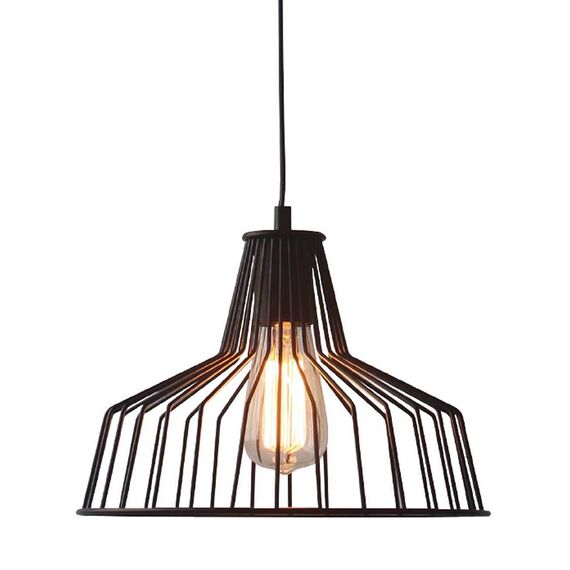 Пендел HADES KS1525P1BK Aca Lighting 1x E27 | Osvetlenieto.bg