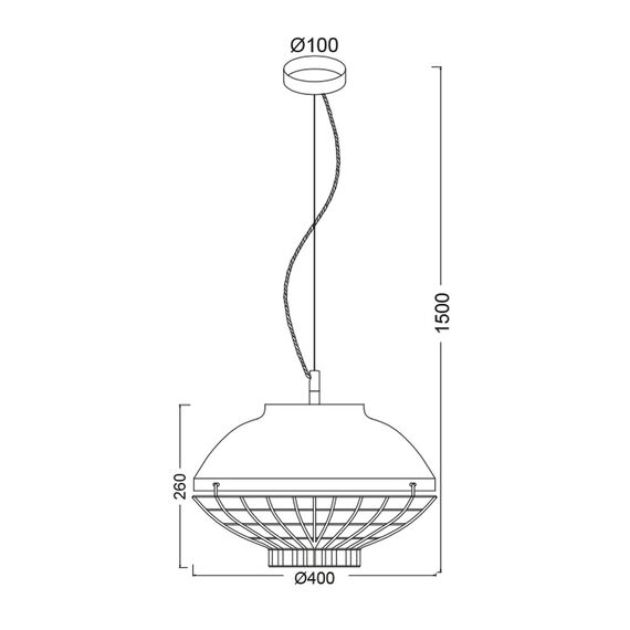 Пендел LETO OD5396 Aca Lighting 1xE27 | Osvetlenieto.bg Пендел LETO OD5396 Aca Lighting 1xE27 | Osvetlenieto.bg